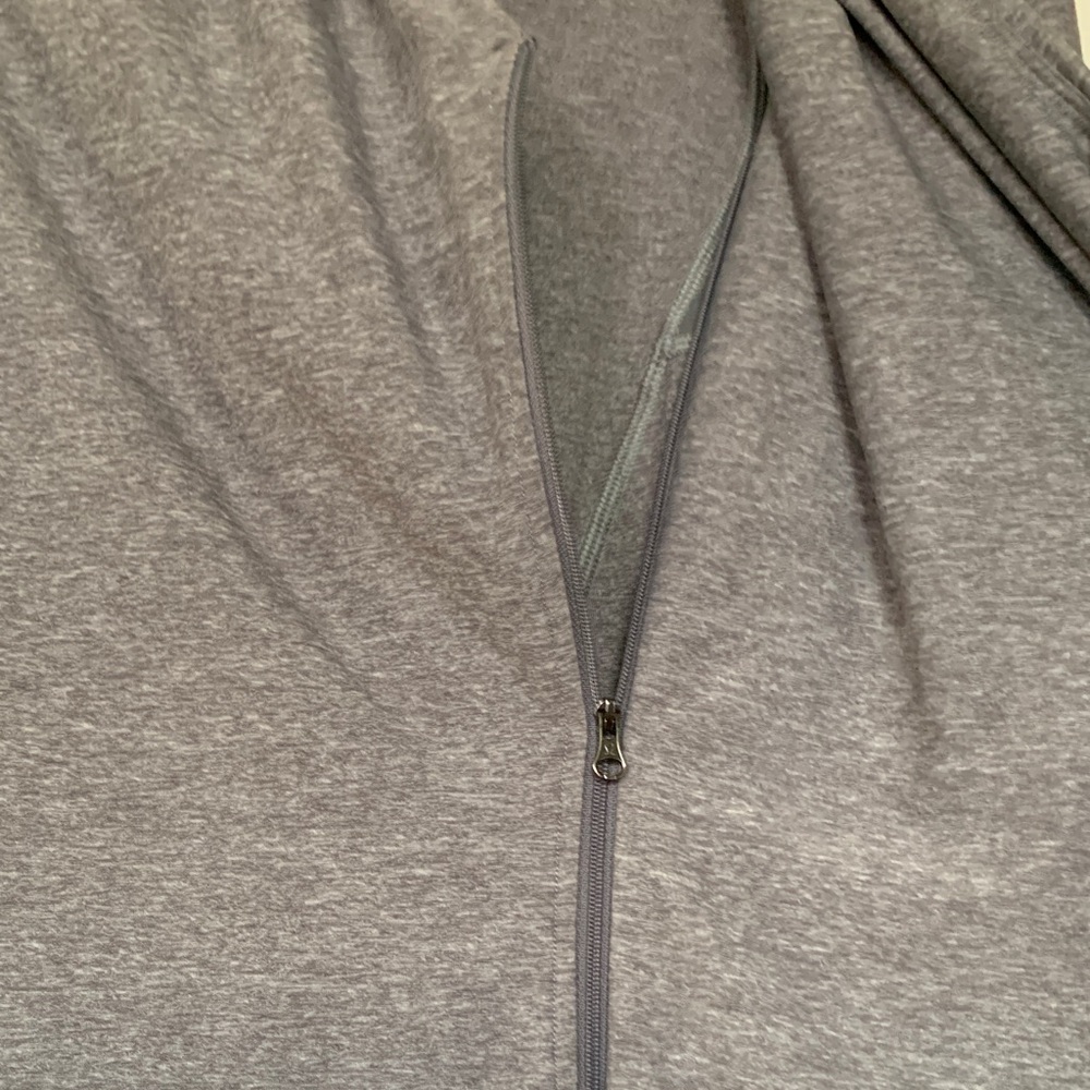 Lululemon Athletica Light Charcoal Asymmetrical Jacket - Picture 8 of 16